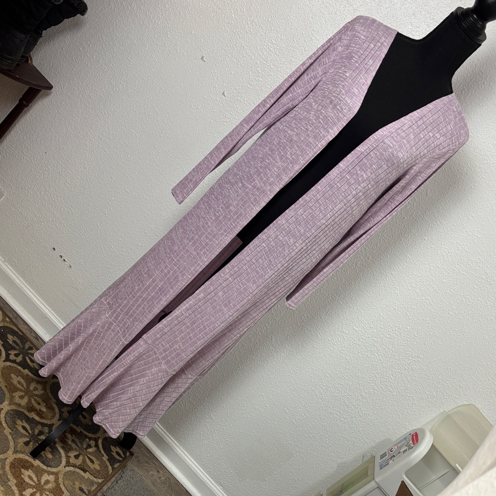1825 NWOT Lisa Rinna Collection Soft Purple Cardigan. Sz S
